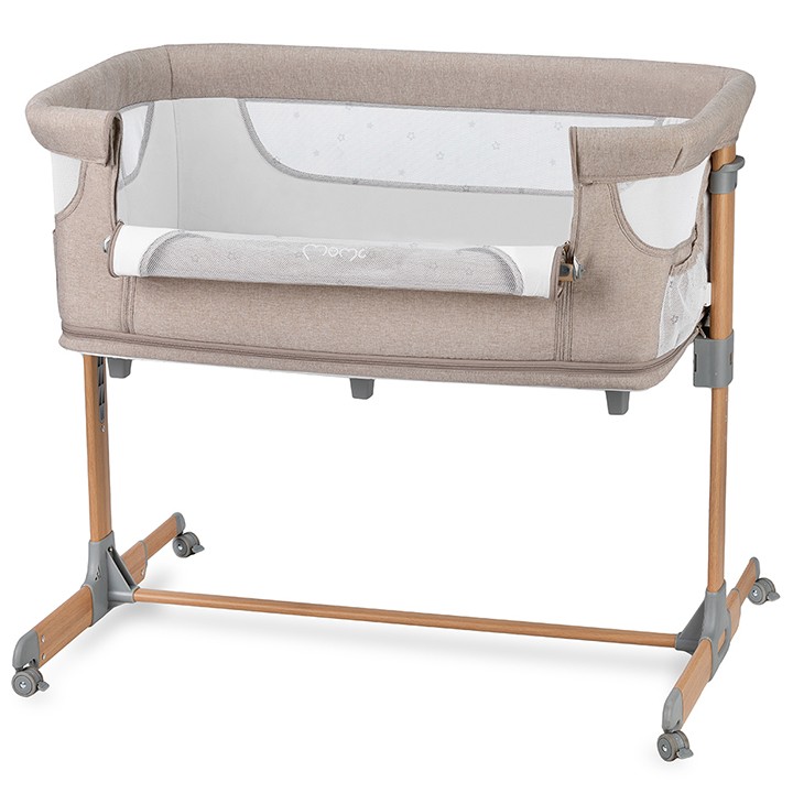 Postýlka MoMi SMART BED 3v1 béžová