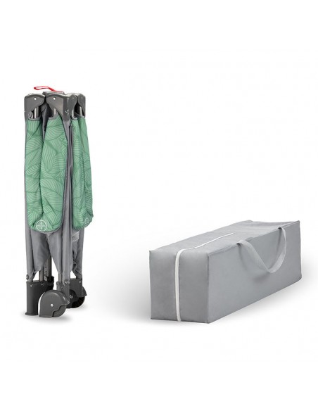 Cestovní postýlka MoMi BELOVE zelená