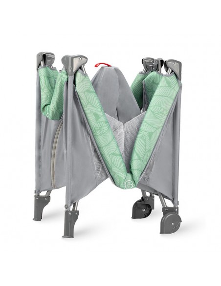 Cestovní postýlka MoMi BELOVE zelená