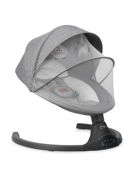 Elektrické houpátko MoMi KENANI tmavě šedá