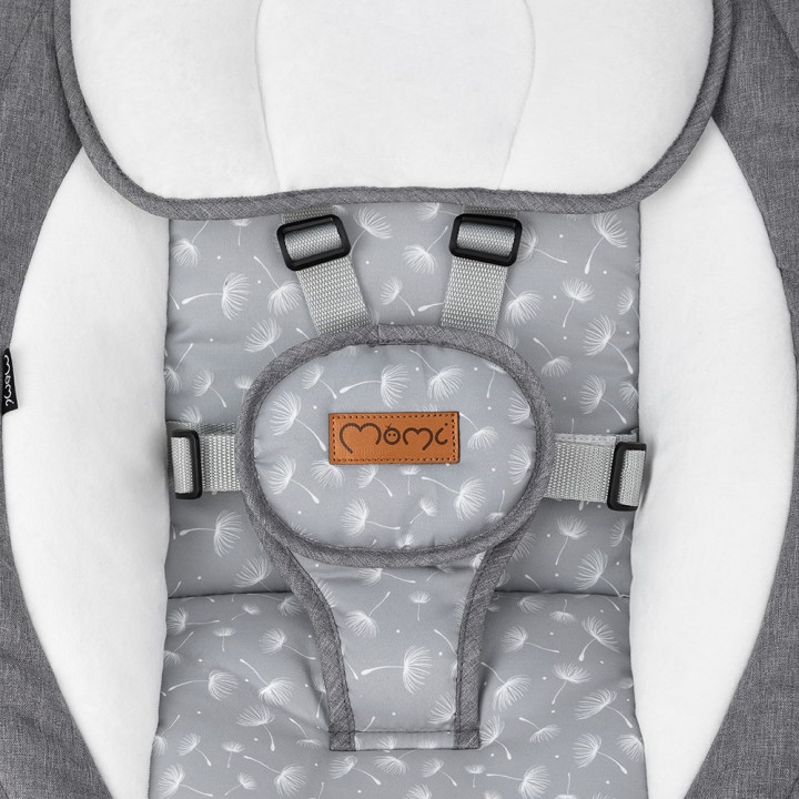 Elektrické houpátko MoMi KENANI tmavě šedá