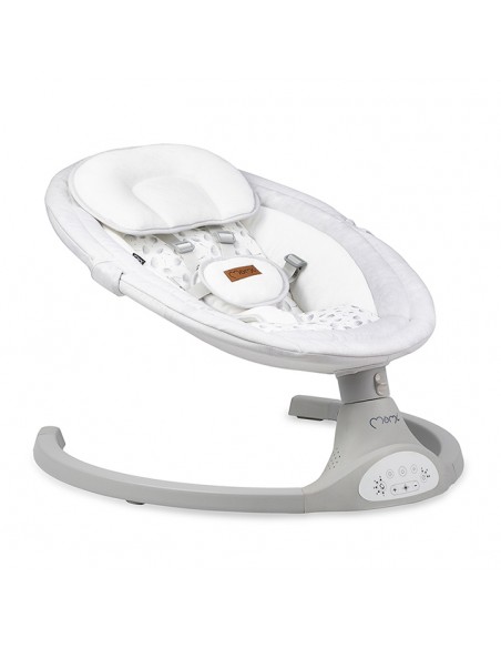 Elektrické houpátko MoMi KENANI světle šedá