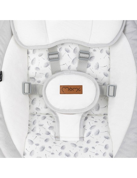 Elektrické houpátko MoMi KENANI světle šedá