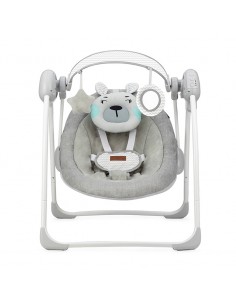 Houpací lehátko s melodiemi MoMi LISS medvěd modrý 2