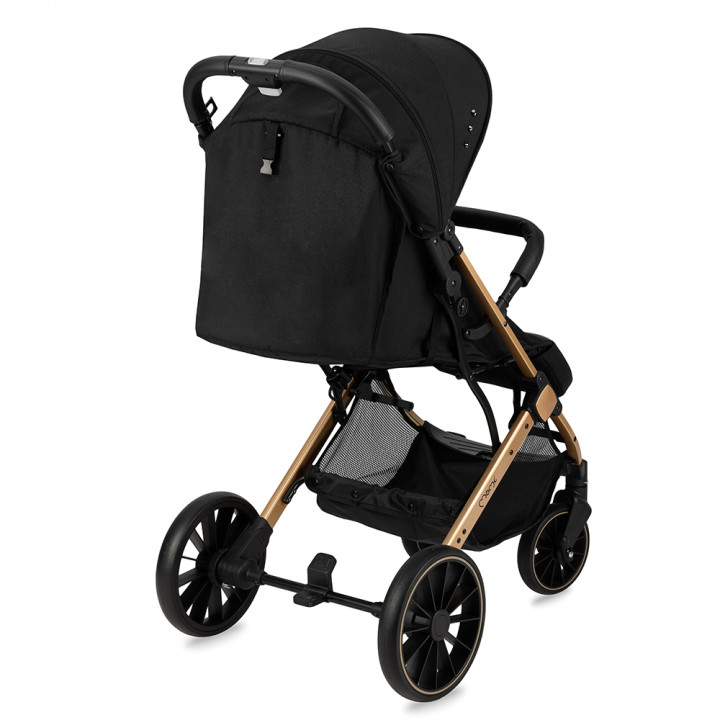 Sportovní kočárek MoMi ESTELLE DAKAR černý GINKO