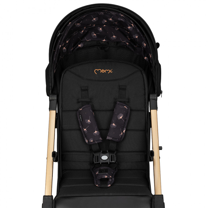 Sportovní kočárek MoMi ESTELLE DAKAR černý GINKO