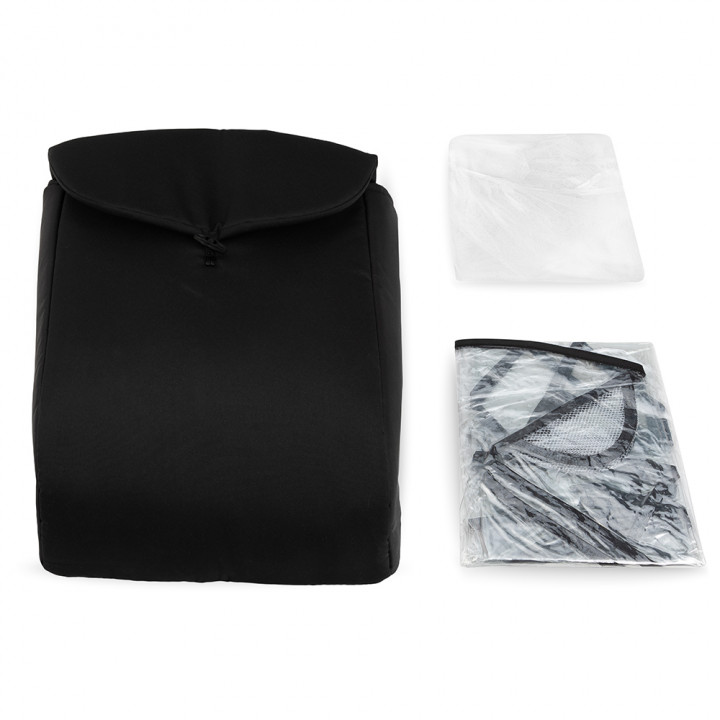 Sportovní kočárek MoMi ESTELLE DAKAR černý GINKO