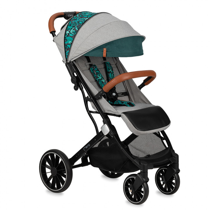 Sportovní kočárek MoMi ESTELLE DAKAR šedý DŽUNGLE