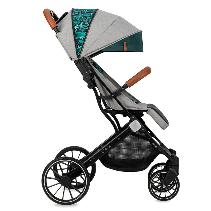 Sportovní kočárek MoMi ESTELLE DAKAR šedý DŽUNGLE