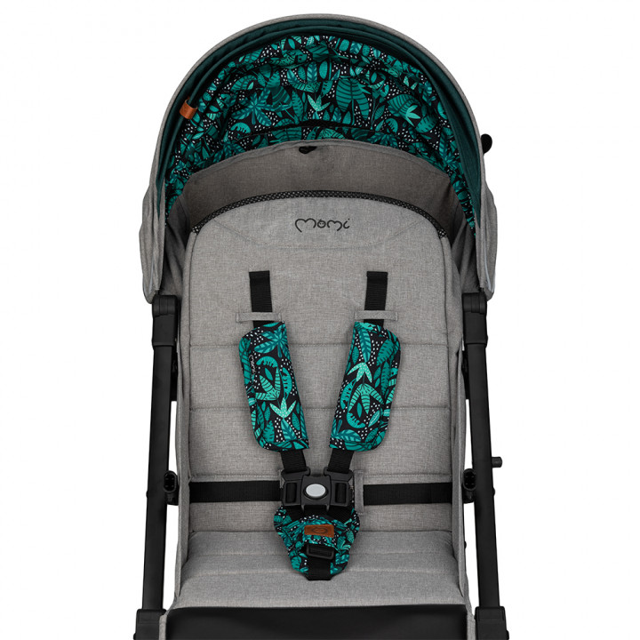 Sportovní kočárek MoMi ESTELLE DAKAR šedý DŽUNGLE