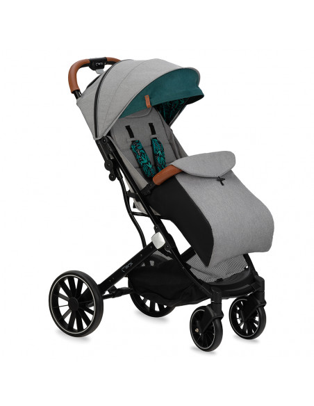 Sportovní kočárek MoMi ESTELLE DAKAR šedý DŽUNGLE