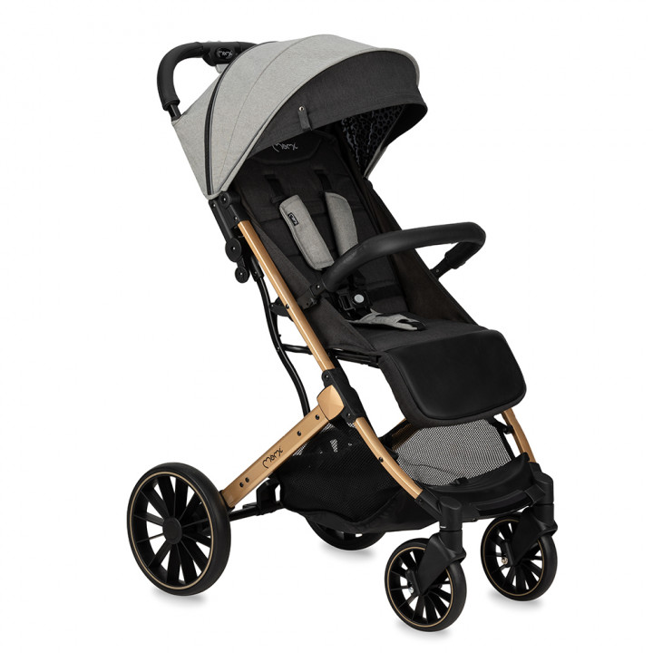 Sportovní kočárek MoMi ESTELLE DAKAR šedý LEOPARD