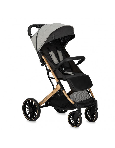 Sportovní kočárek MoMi ESTELLE DAKAR šedý LEOPARD
