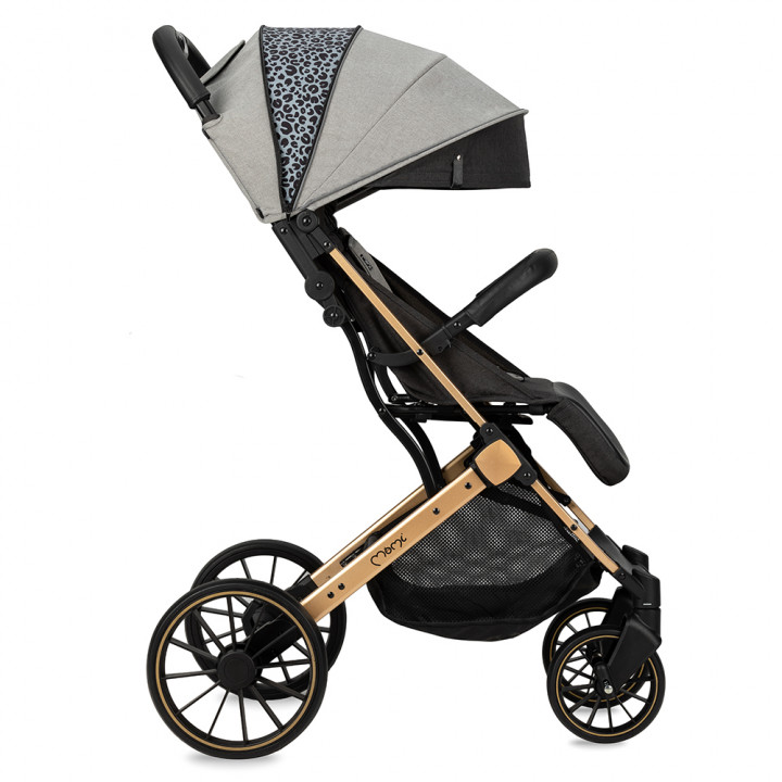 Sportovní kočárek MoMi ESTELLE DAKAR šedý LEOPARD