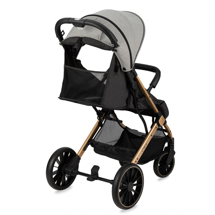 Sportovní kočárek MoMi ESTELLE DAKAR šedý LEOPARD