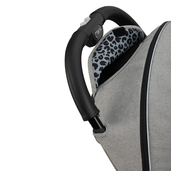 Sportovní kočárek MoMi ESTELLE DAKAR šedý LEOPARD