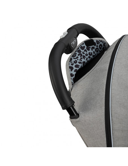 Sportovní kočárek MoMi ESTELLE DAKAR šedý LEOPARD