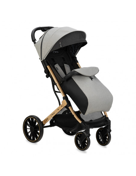 Sportovní kočárek MoMi ESTELLE DAKAR šedý LEOPARD