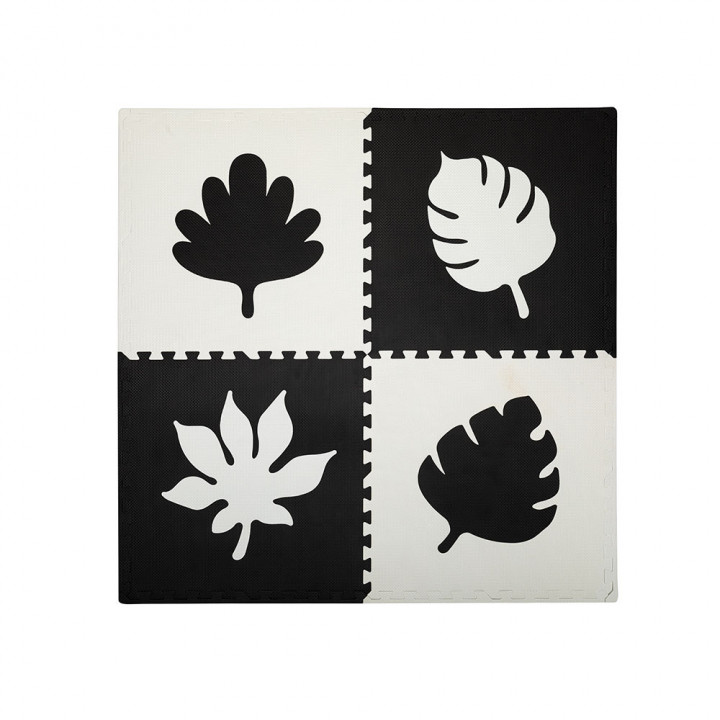 Hrací podložka pěnové puzzle MoMi FELI černé