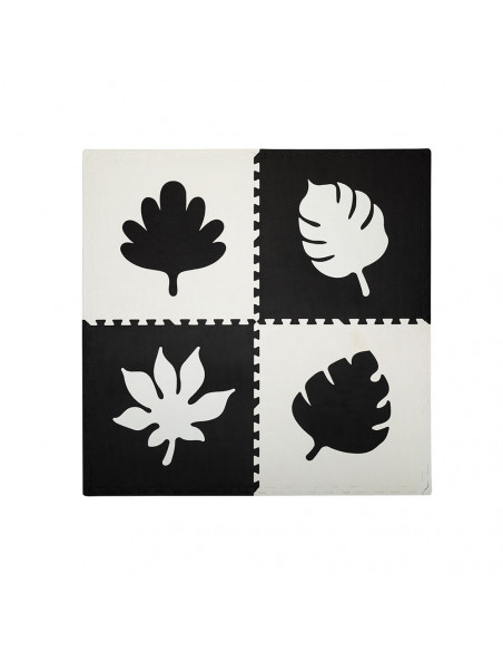 Hrací podložka pěnové puzzle MoMi FELI černé