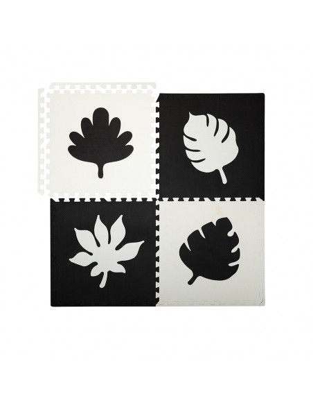 Hrací podložka pěnové puzzle MoMi FELI černé