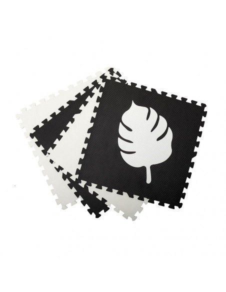 Hrací podložka pěnové puzzle MoMi FELI černé