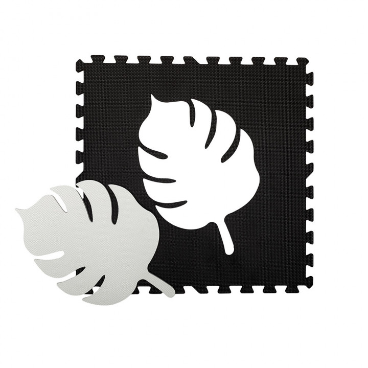 Hrací podložka pěnové puzzle MoMi FELI černé