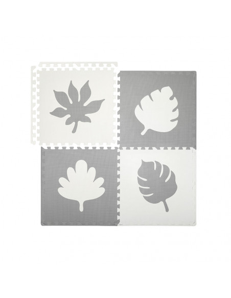 Hrací podložka pěnové puzzle MoMi FELI šedé