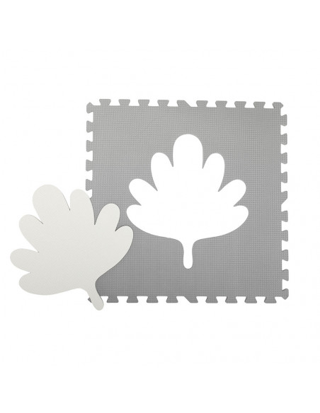 Hrací podložka pěnové puzzle MoMi FELI šedé