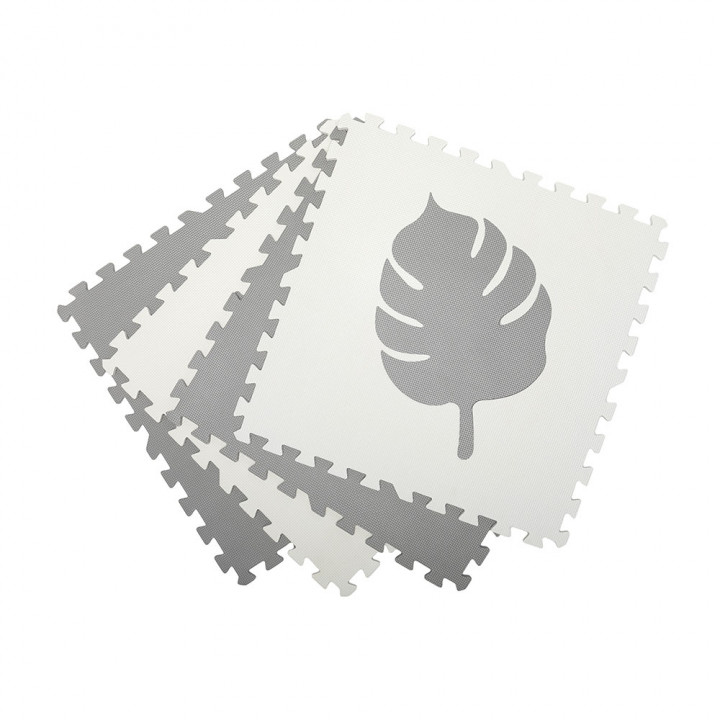 Hrací podložka pěnové puzzle MoMi FELI šedé