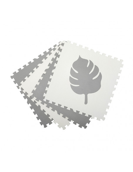 Hrací podložka pěnové puzzle MoMi FELI šedé