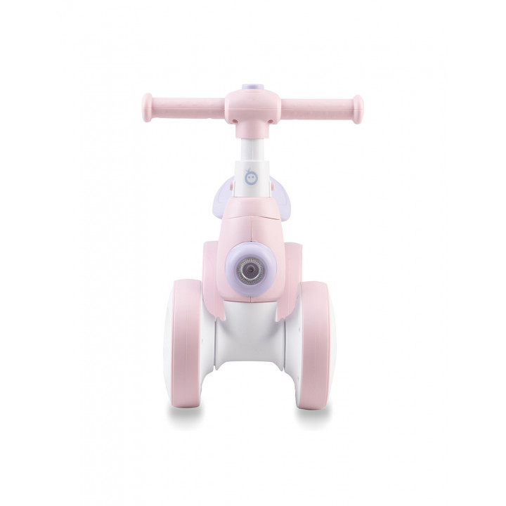 Odrážedlo MoMi TOBIS s bublinami růžové