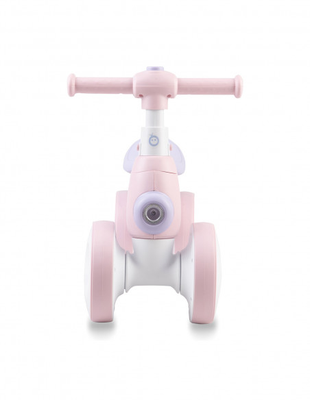 Odrážedlo MoMi TOBIS s bublinami růžové