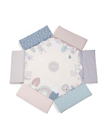 Hrací deka MoMi PASTEL