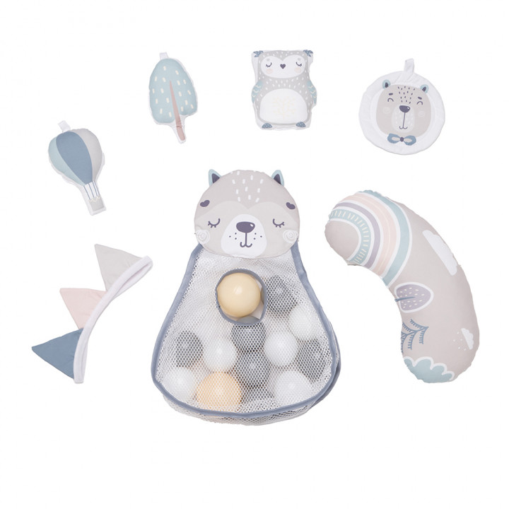 Hrací deka MoMi PASTEL