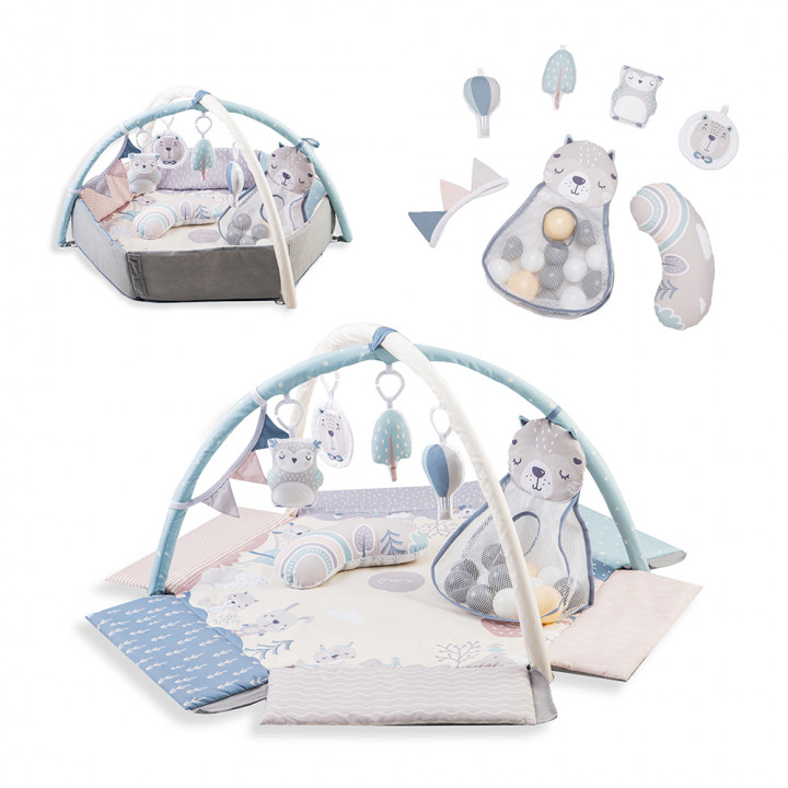 Hrací deka MoMi PASTEL