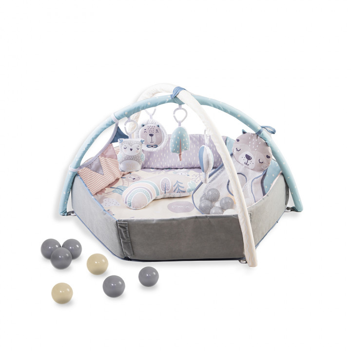 Hrací deka MoMi PASTEL