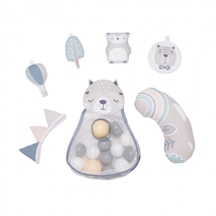 Hrací deka MoMi PASTEL