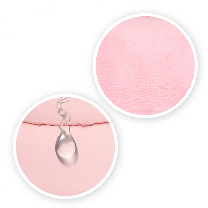 Zimní fusak MoMi COZY růžový