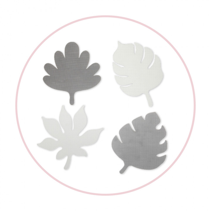 Hrací podložka pěnové puzzle MoMi FELI šedé