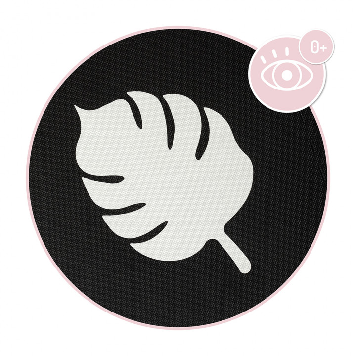 Hrací podložka pěnové puzzle MoMi FELI černé