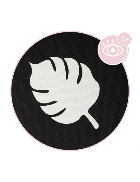 Hrací podložka pěnové puzzle MoMi FELI černé