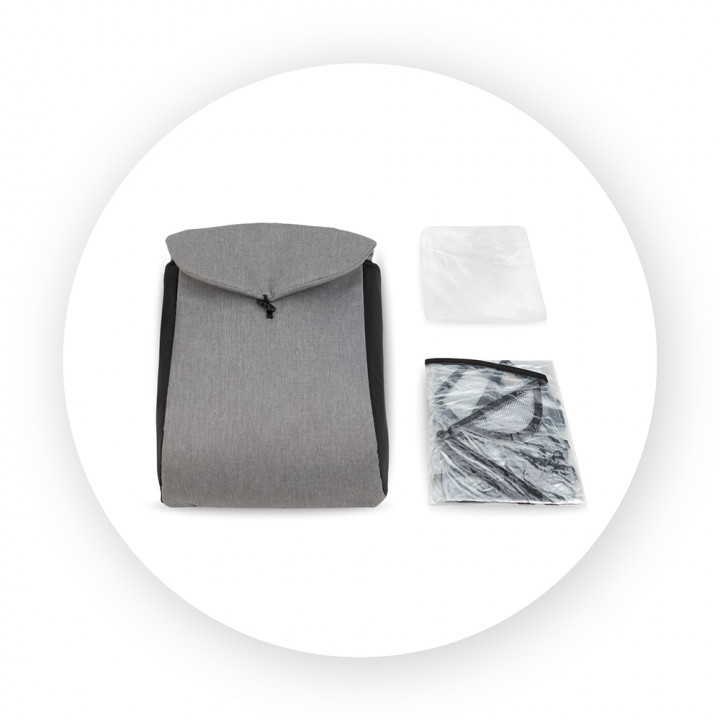 Sportovní kočárek MoMi ESTELLE DAKAR šedý DŽUNGLE