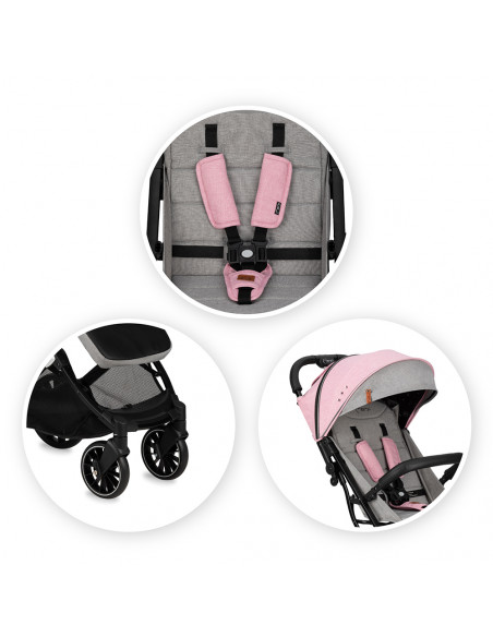 Sportovní kočárek Momi ESTELLE DAKAR růžový