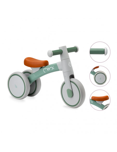 Odrážedlo MoMi TEDI mini zelené