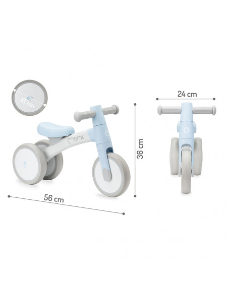 Odrážedlo MoMi TEDI mini modré