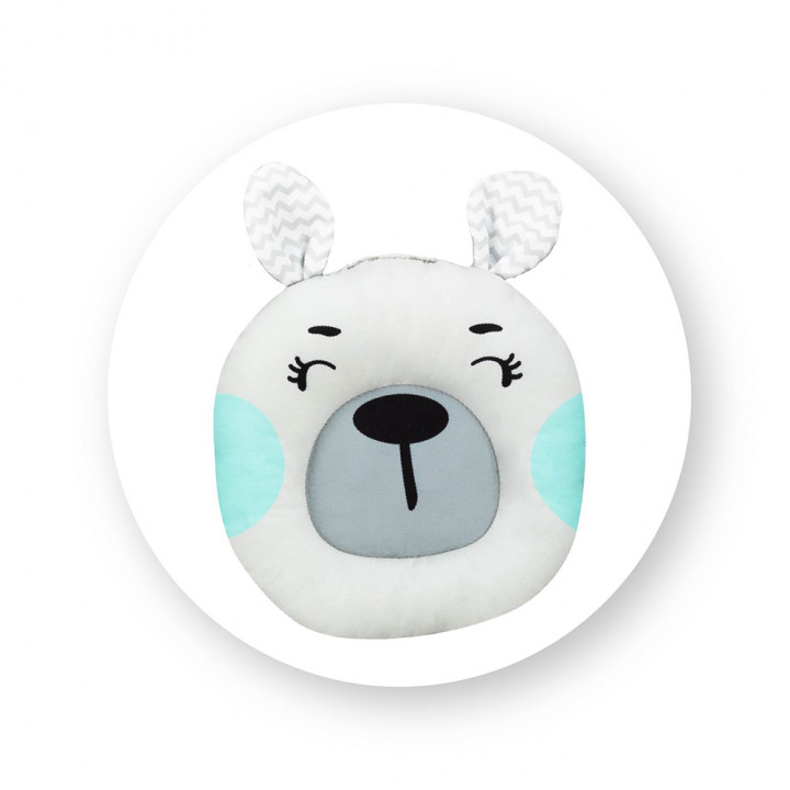 Houpací lehátko s melodiemi MoMi LISS medvěd modrý