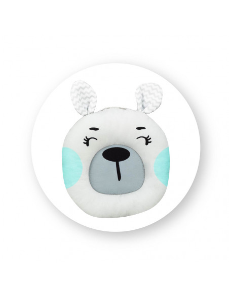 Houpací lehátko s melodiemi MoMi LISS medvěd modrý