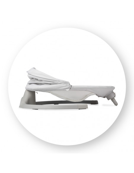 Elektrické houpátko MoMi KENANI světle šedá