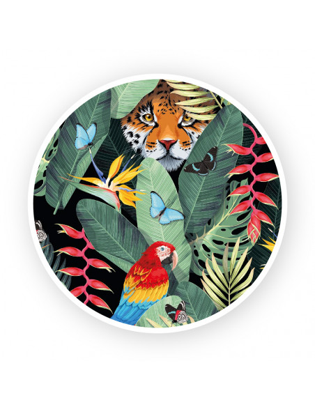 Kočárek MoMi ESTELLE zelený se zlatým rámem